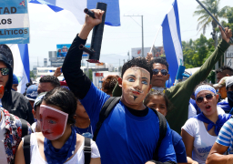 الاف السكان يطالبون باستقالة أورتيجا في نيكاراجوا