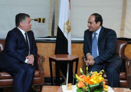 الرئيس السيسي يلتقي العاهل الاردني