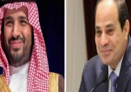 السيسي يبحث هاتفيا مع محمد بن سلمان مستجدات الأوضاع في المنطقة