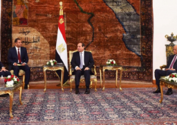 الرئيس السيسي يؤكد حرص مصر على تكثيف التعاون مع إيطاليا في مختلف المجالات