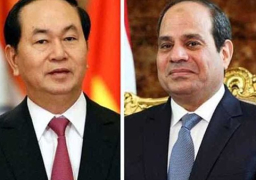 السيسي ينعى رئيس فيتنام