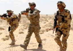 تدريبات مشتركة بين الجيشين المصرى والأمريكى قبل فعاليات “النجم الساطع”