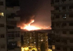 انفجارات عنيفة تهز مطار المزة العسكري قرب دمشق وأنباء متضاربة عن مصدرها