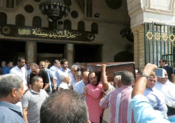 تشييع جنازة سمير خفاجي من مسجد السيدة نفيسة بحضور نجوم الفن والثقافة