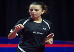 دينا مشرف تخسر من بطلة أوروبا في “تنس الطاولة”