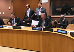 سامح شكرى: منتدى الحضارات القديمة تصدي للإرهاب