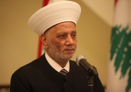 مفتي لبنان يؤكد دور مصر “المحوري” في الشرق الاوسط