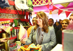 والي تفتتح معرض كرافيتي إيجيبت بأرض المعارض