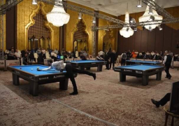 بالصور:مشاركة نجوم العالم.. الدكتور أشرف صبحي يشهد أول بطولة عالم للبلياردو الفرنسي بالقاهرة