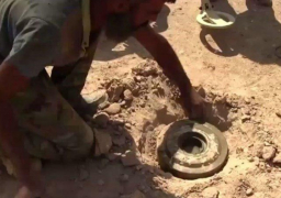 إصابة 12 طفلا بانفجار لغم من مخلفات داعش بسوريا