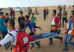 استشهاد 5 فلسطينيين وإصابة 60 برصاص الاحتلال في مسيرات العودة