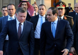 الرئيس السيسي يعزي العاهل الأردني في ضحايا “البحر الميت”
