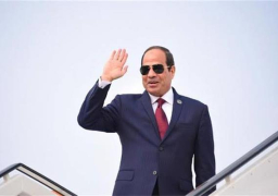 الرئيس السيسي يغادر السودان عائدا إلى القاهرة