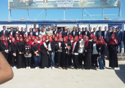 انطلاق الفوج الأول من شباب الجامعات لزيارة مدينة العلمين الجديدة