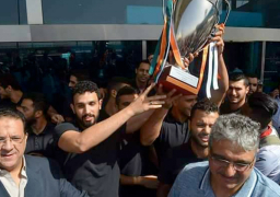 بعثة الزمالك لكرة اليد تصل القاهرة عقب التتويج ببطولة إفريقيا | صور