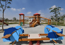 الانتهاء من تنفيذ الحديقة المركزية بالشيخ زايد والتجهيز لافتتاحها للجمهور