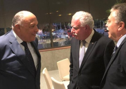 وزير الخارجية يعقد اجتماعاً تنسيقياً مع وزراء الخارجية العرب المشاركين في المنتدى الإقليمي الثالث للاتحاد من أجل المتوسط