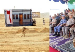 ختام فاعليات التدريب المصرى السعودى المشترك ( تبوك 4