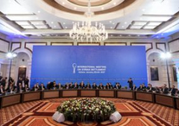 كازاخستان: محادثات الأزمة السورية ستعقد أواخر نوفمبر القادم