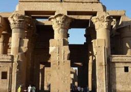 كشف أثري جديد بمعبد كوم امبو بأسوان يعود إلى عصر التحرير