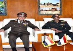 الفريق أول محمد زكى القائد العام للقوات المسلحة وزير الدفاع والإنتاج الحربي يعود إلى القاهرة بعد زيارة رسمية للسودان