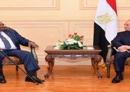 استقبل السيد الرئيس عبد الفتاح السيسي بعد ظهر اليوم بشرم الشيخ الرئيس السوداني “عمر البشير”