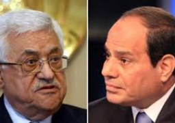أبو مازن يعزي الرئيس السيسي بضحايا هجوم المنيا