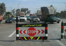 إغلاق جزئى لشارع الجيزة بتقاطعه مع الطحاوية لمدة يومين