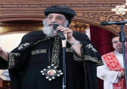 البابا تواضروس يترأس قداس ذكرى الأربعين للأنبا بيشوى بدير القديسة دميانة