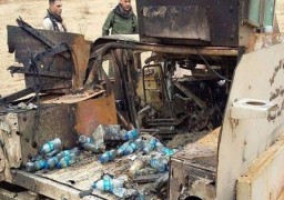 الحشد الشعبي العراقى يعلن العثور على أوكار وأسلحة لداعش غرب سامراء