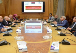 العصار ومحافظ أسوان يبحثان المشروعات الجاري تنفيذها بالمحافظة