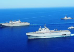 القوات البحرية المصرية والإسبانية تنفذان تدريب بحري عابر بالبحرالمتوسط