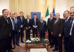 اختتام القمه المصغره بشأن ليبيا فى باليرمو بمشاركة الرئيس السيسى