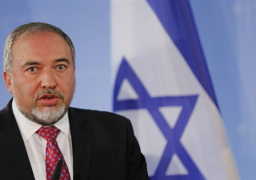 وزير الدفاع الاسرائيلي افيجدور ليبرمان يعلن استقالته من حكومه رئيس الوزراء بنيامين نتنياهو