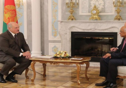 رئيس مجلس النواب يلتقى رئيس جمهورية بيلاروسيا