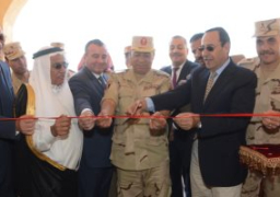 القوات المسلحة تنشئ تجمعاً حضارياً بوسط سيناء بافتتاح قرية نموذجية