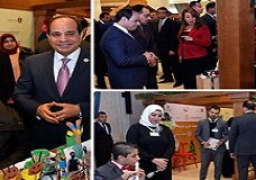 الرئيس يتفاعل مع العروض الفنية لـ”متحدى الإعاقة” ويحييهم بلغة “الإشارة”.. السيسى يشهد احتفالية “قادرون باختلاف”.. ووزيرة التضامن تعلن توقيع قانون “ذوي الإعاقة”.. وتؤكد: ما يحدث مصدر فخر لكل المصريين