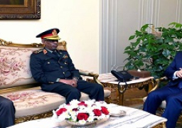 استقبل السيد الرئيس عبد الفتاح السيسي اليوم السيد الفريق أول عوض محمد بن عوف، وزير الدفاع السوداني