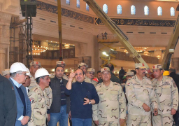 الرئيس السيسي يجري جولة تفقدية صباحا اليوم لعدد من المشروعات بالعاصمة الادارية الجديدة، وبقطاع الطرق والنقل .