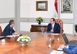 اجتمع السيدالرئيس عبد الفتاح السيسي مع السيد الدكتورعمروطلعت وزير الاتصالات وتكنولوجيا المعلومات، والسيد اللواء ياسر أبو مندور مدير إدارة النظم والمعلومات للقوات المسلحة