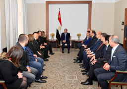 الرئيس السيسي يلتقي مع عدد من أبناء الجالية المصرية بالنمسا
