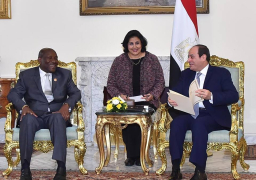 الرئيس السيسي يستقبل دانيال كابلان دينكان نائب رئيس جمهورية كوت ديفوار