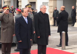 الرئيس السيسي يصل مقر المستشارية فى النمسا لتوقيع مذكرات تفاهم مشتركة