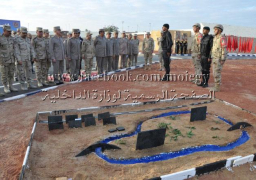 بالصور..بدء فعاليات التدريب المشترك السنوى بين طلبة الشرطة و الحربية