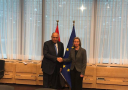 وزير الخارجية يشارك فى اجتماع الدورة الثامنة لمجلس المشاركة بين مصر و الاتحاد الاوروبى فى بروكسل