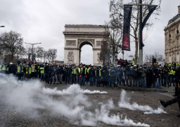 الداخلية الفرنسية القبض على 1723 شخصاً خلال تظاهرات السبت