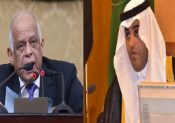 السلمي وعبد العال يعقدان جلسة مباحثات مشتركة قبيل انطلاق اعمال اجتماع البرلمان العربي .