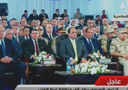 السيسي: على كل مسئول بالدولة مراقبة كل جنيه بدائرة مسئوليته