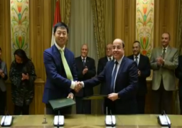 بالصور.. مذكرة تفاهم بين وزارة الإنتاج الحربي و مجموعة الصين للطاقة والهندسة الدولية لتنفيذ عدد من المشروعات
