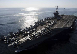 حاملة طائرات أميركية تدخل الخليج لمراقبة أنشطة إيران